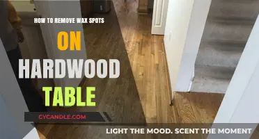 Effective Ways to Remove Wax Spots from Hardwood Tables