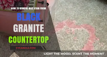 Effective Tips to Remove Wax Stains from Black Granite Countertops