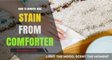 Effective Tips to Remove Wax Stains from Your Comforter Easily