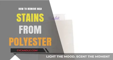 Effective Methods to Remove Wax Stains from Polyester Fabric