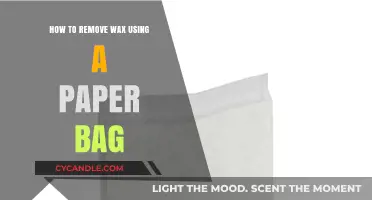Easy Wax Removal Trick: Use a Paper Bag for Quick Cleanup