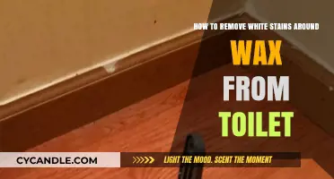 Effective Ways to Remove White Stains Around Wax from Toilet