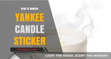 Easy Steps to Remove Yankee Candle Stickers Without Residue