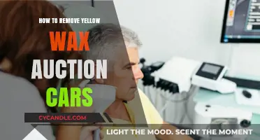 Effective Methods to Remove Yellow Wax from Auction Cars