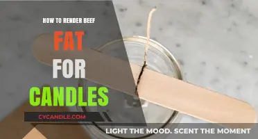 Rendering Beef Fat for Candles: A Step-by-Step Guide