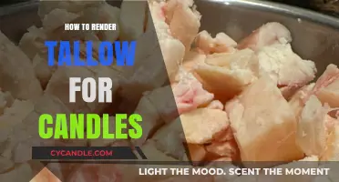 Rendering Tallow for Candles: A Step-by-Step Guide