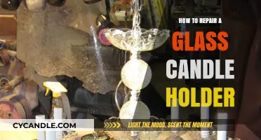 Mending Glass Candle Holders: A Simple DIY Guide