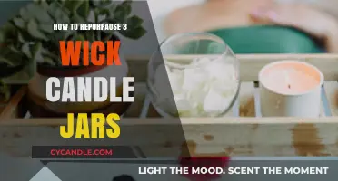 Creative Ways to Repurpose 3-Wick Candle Jars for Home Decor