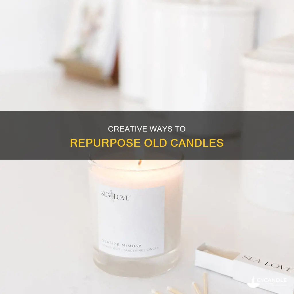 how to repurpose a candle