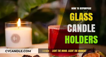 Creative Ways to Upcycle Glass Candle Holders