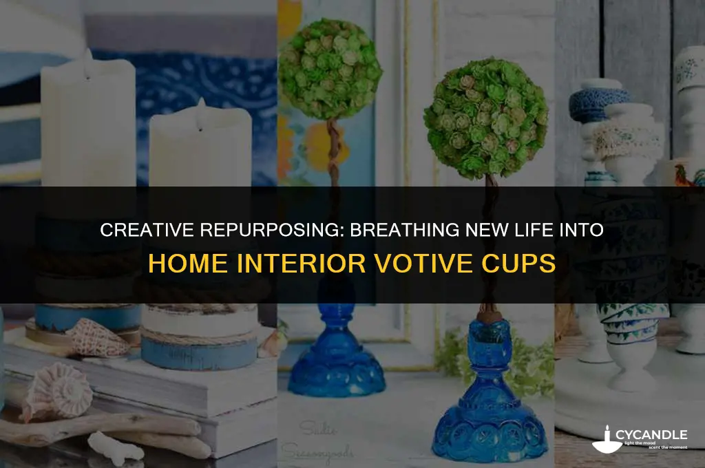 how to repurpose home interior votive cups