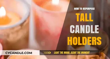 Creative Ways to Repurpose Tall Candle Holders