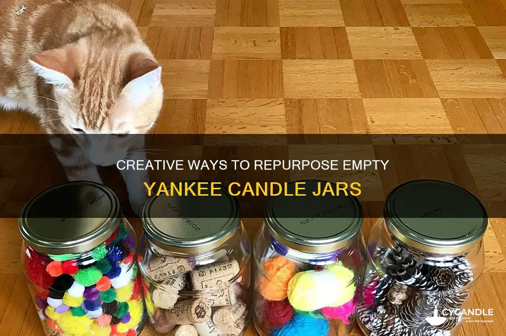 how to repurpose yankee candle jars
