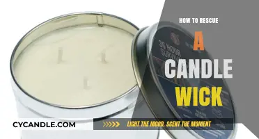Revive Your Candle: Simple Steps to Rescue a Buried Wick