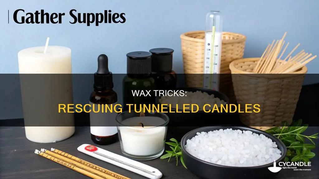 how to rescue a tunnelled candle