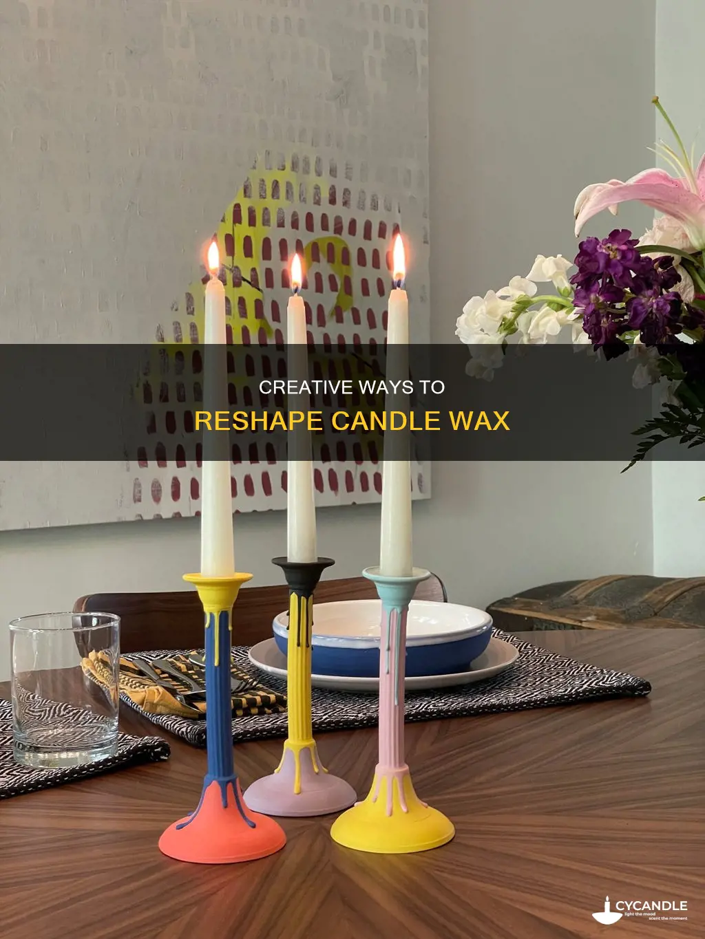 how to reshape candle sticks