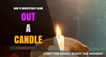 The Art of Extinguishing Candles: A Respectful Guide