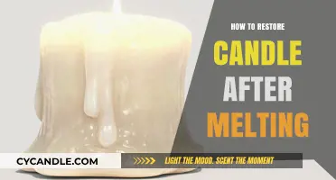 Restoring Melted Candles: Tips and Tricks