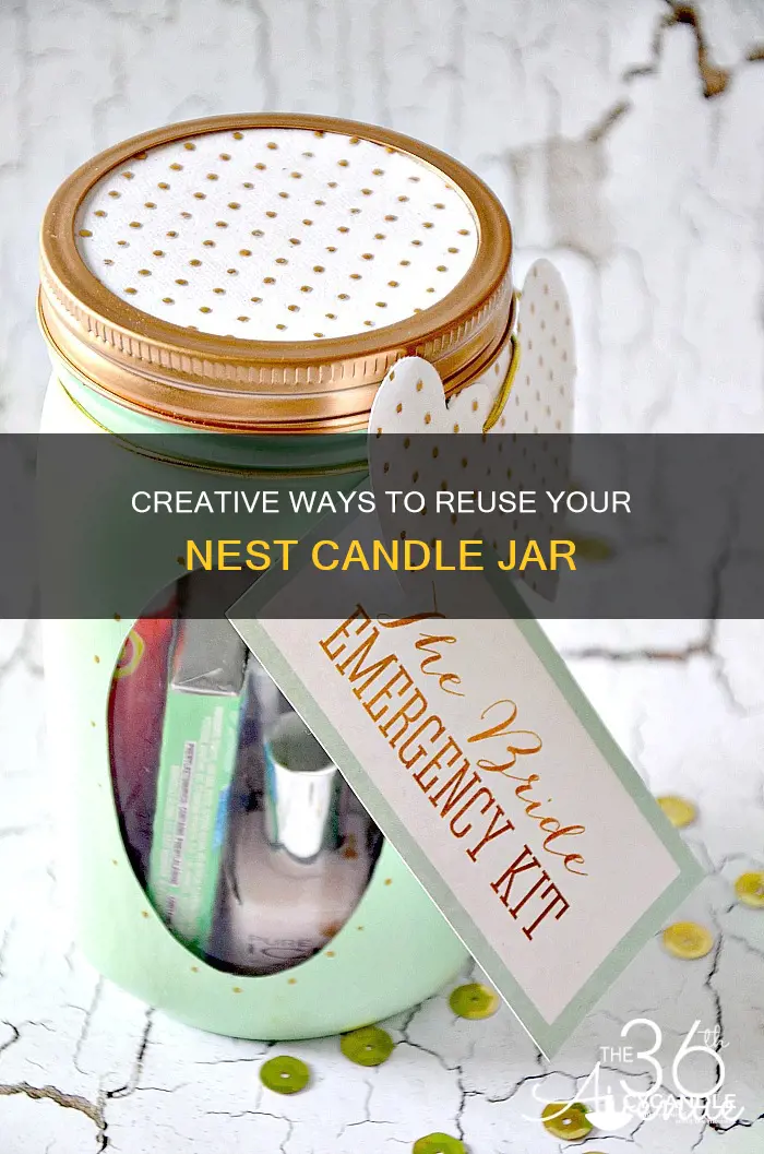 how to reuse a nest candle jar