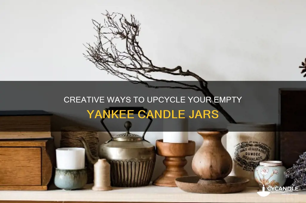how to reuse a yankee candle jar