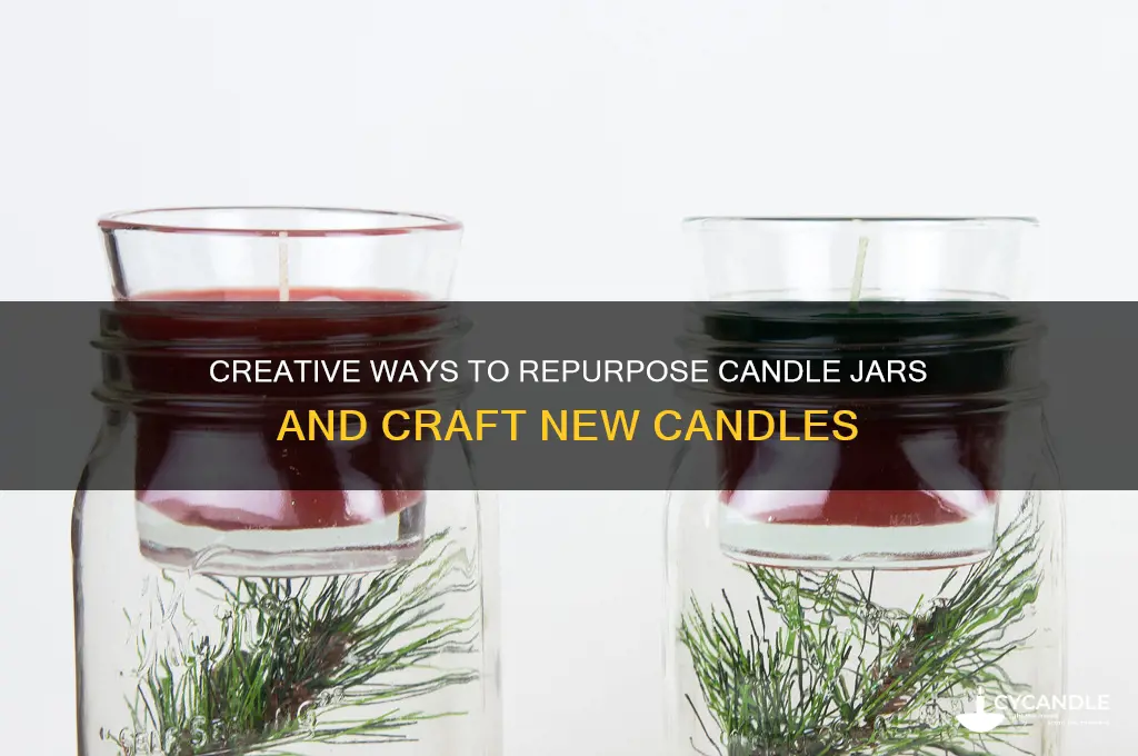 how to reuse candle jar and make new candles