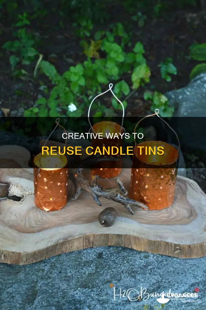 how to reuse candle tins