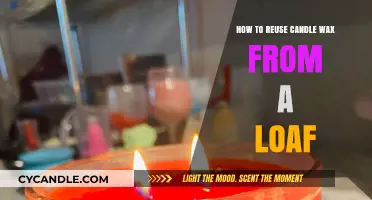 Creative Ways to Reuse Leftover Candle Wax from a Loaf