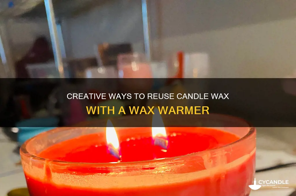 how to reuse candle wax with a wax warmer