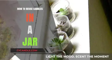 Creative Ways to Reuse Candles in a Jar