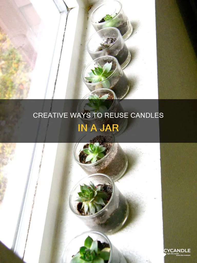 how to reuse candles in a jar