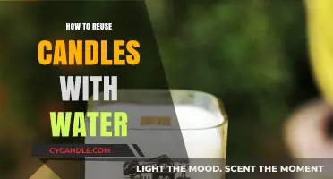 Creative Ways to Reuse Old Candles with Water