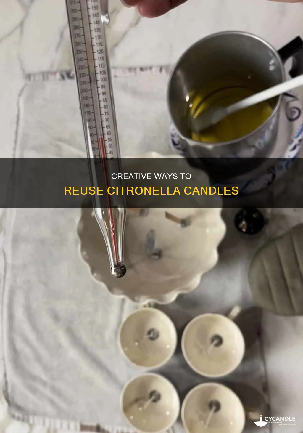 how to reuse citronella candles