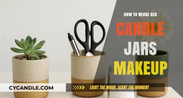 Creative Ways to Upcycle Old Candle Jars for Makeup Storage