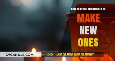 Creative Candle Recycling: Transforming Old Wax into New DIY Candles