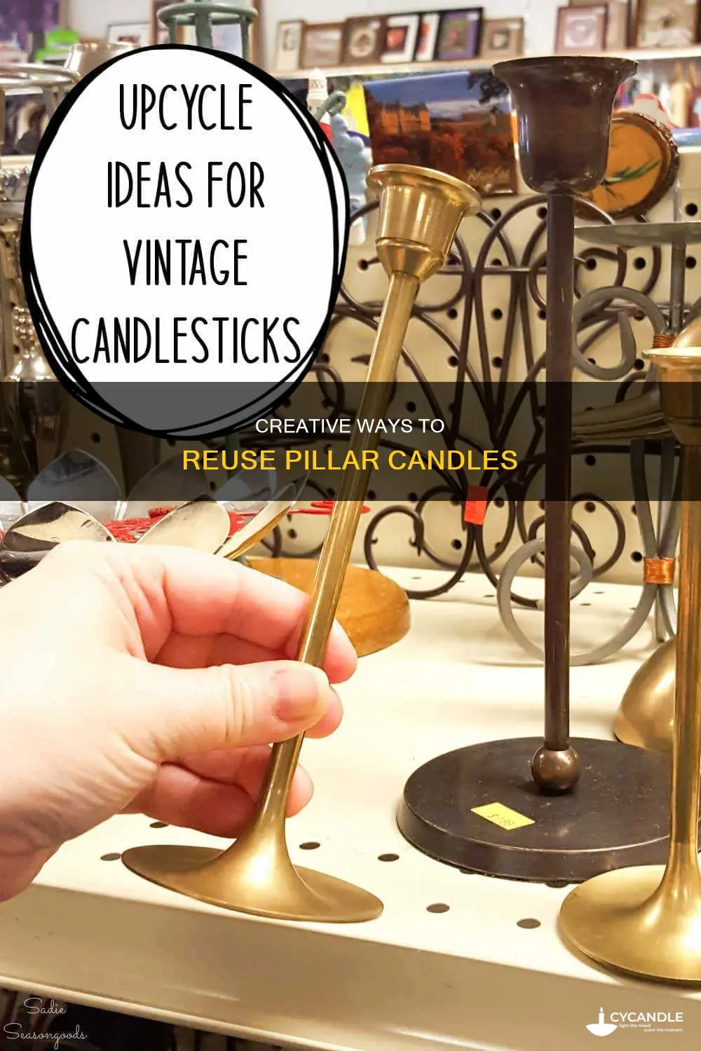 how to reuse pillar candles