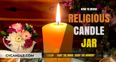 Creative Ways to Reuse Religious Candle Jars