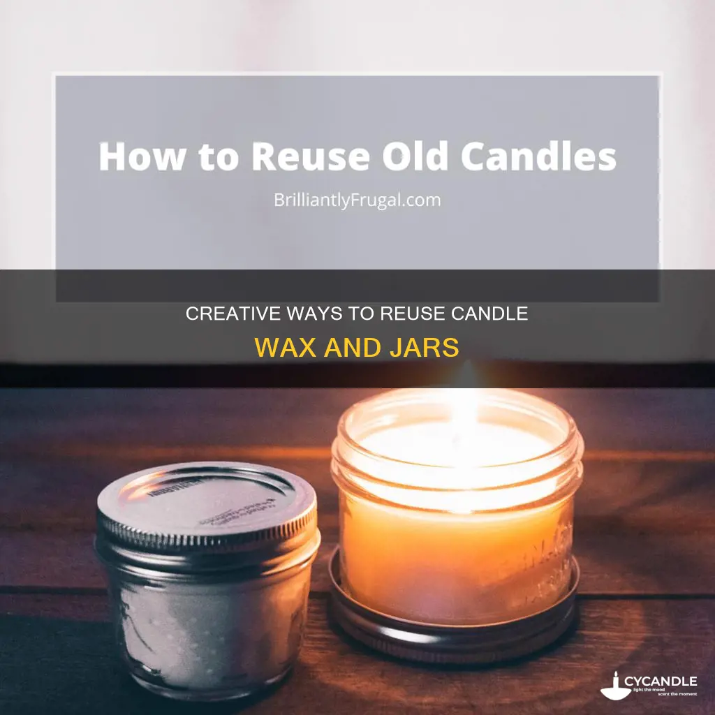how to reuse the bottom of a candle