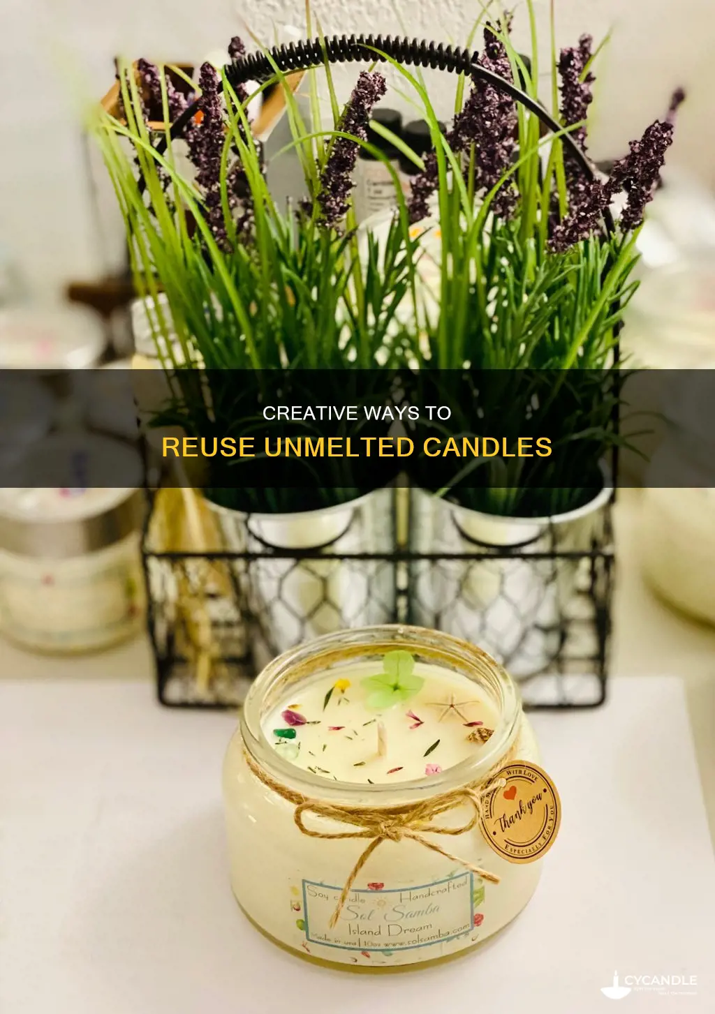 how to reuse unmelted candle