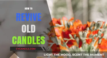 Reviving Old Candles: Melt, Mix and Pour