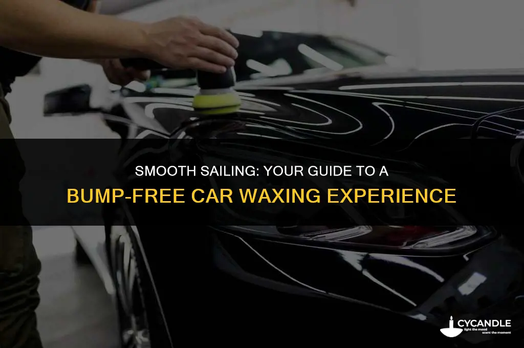 how to rid of bumps after waxing car