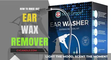 Effective Ear Wax Remover Rinsing: A Simple Step-by-Step Guide