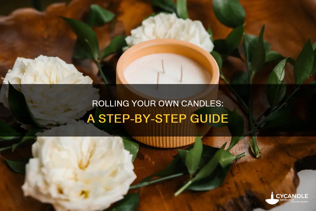 how to roll a candle