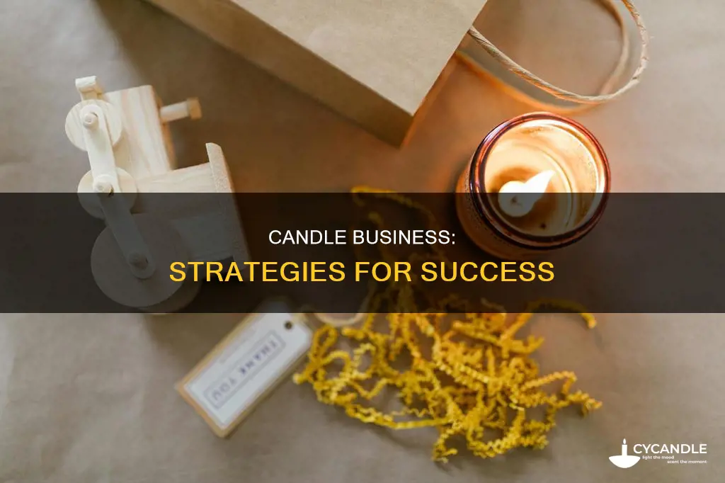 how to run a candle business