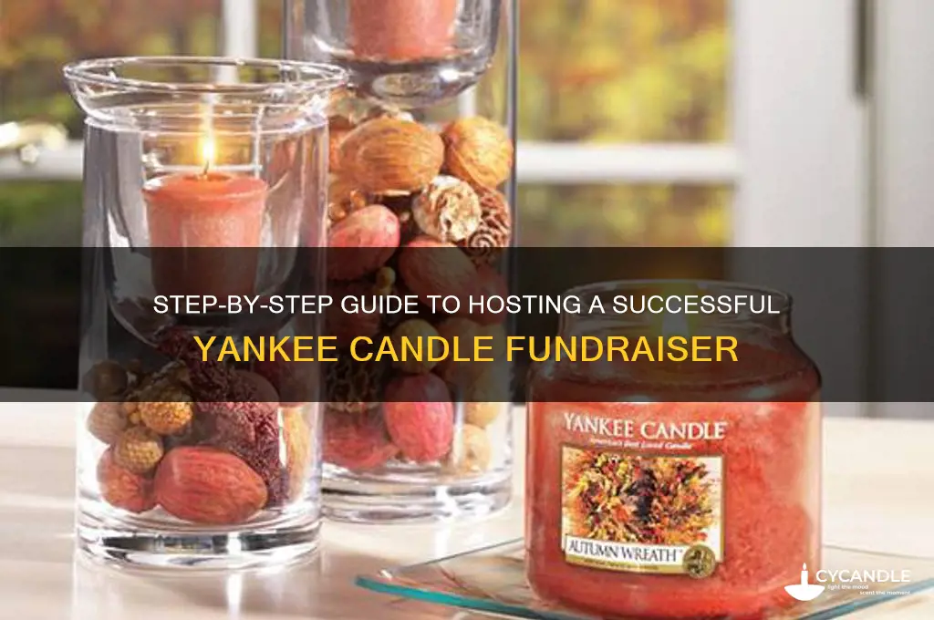 how to run a yankee candle fundraiser