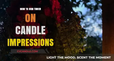 Candle Impressions: Timers and Their Magic