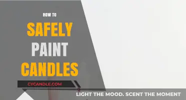 Painting Candles: A Safe Guide