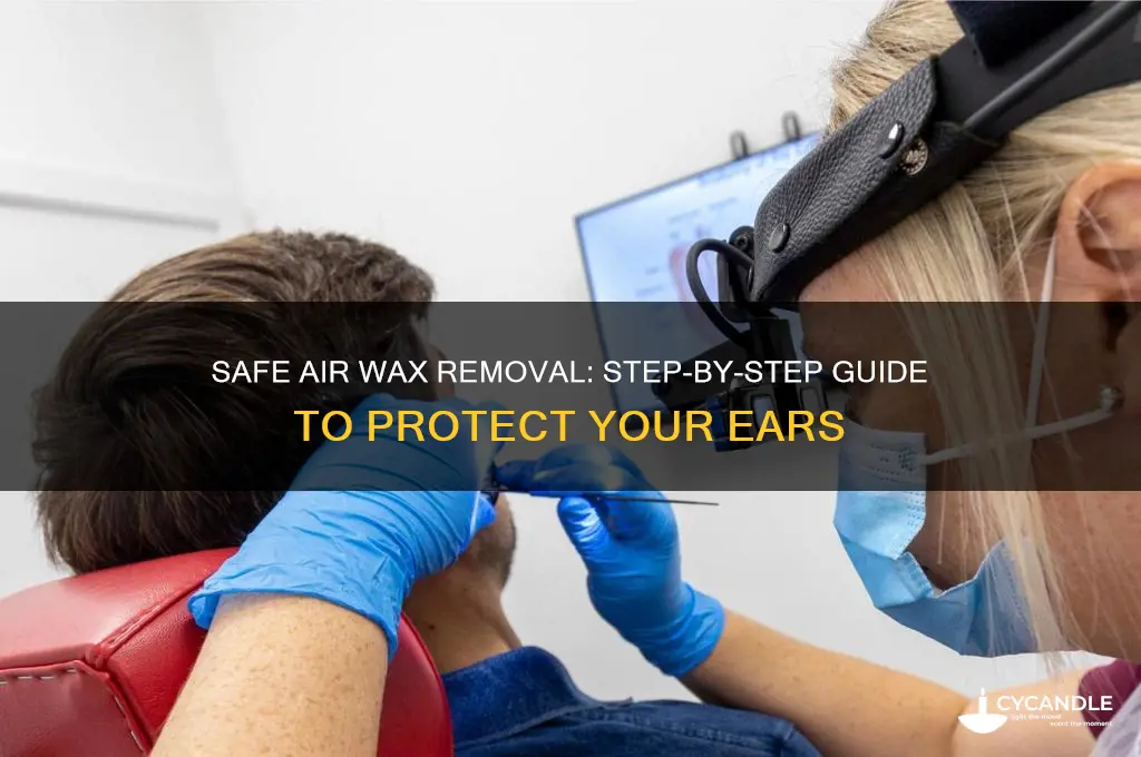 how to safely remove air wax