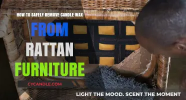 Safely Removing Candle Wax from Rattan Furniture: A Step-by-Step Guide