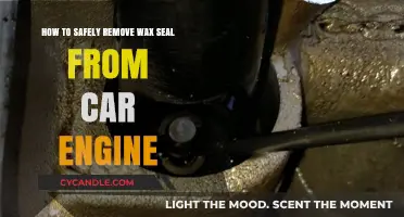 Safely Removing Wax Seal from Your Car Engine: A Step-by-Step Guide