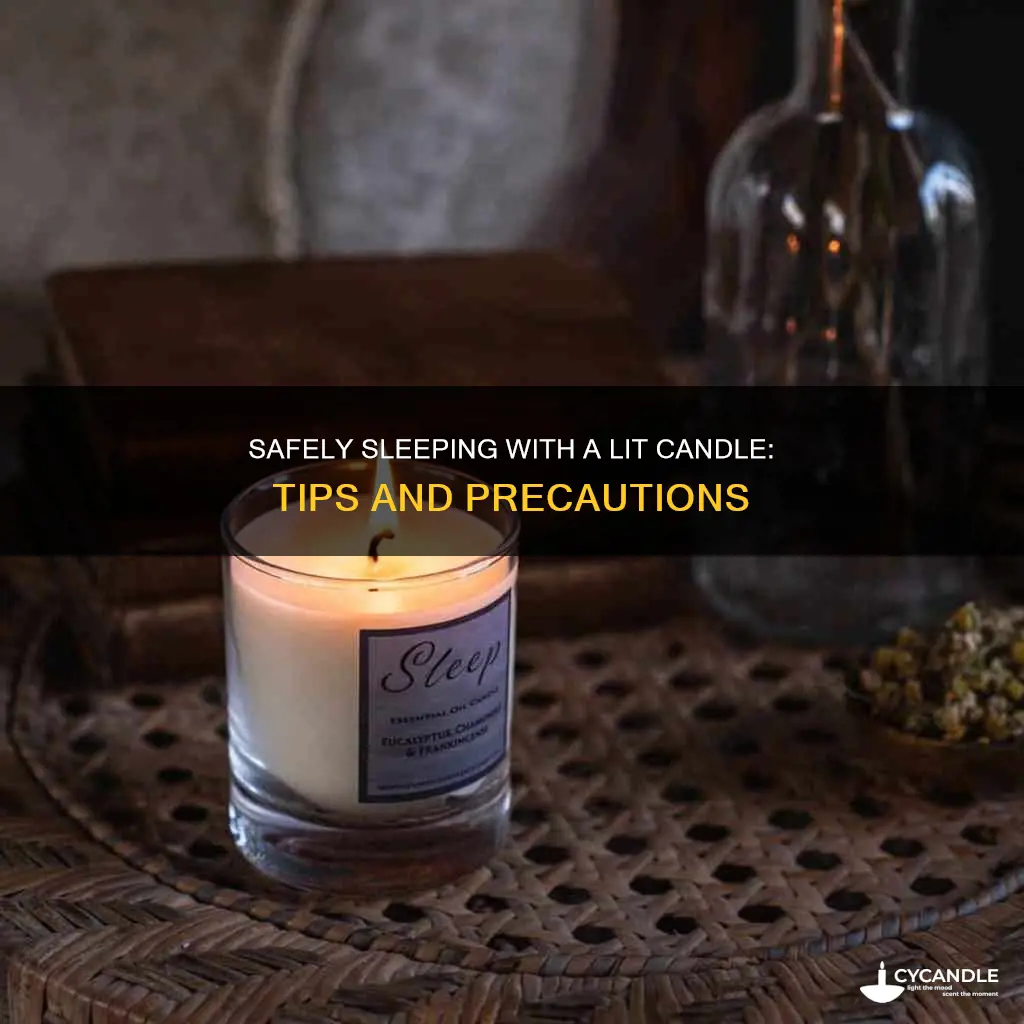 how to safely sleep with a candle lit